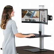 Image result for Standing Monitor Desk