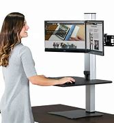 Image result for Dual Monitor Desk Stand