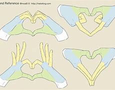 Image result for Anime Boy Heart Hands