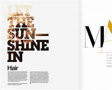 Image result for Magazine Layout Typography