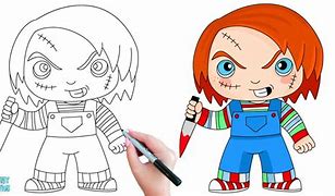 Image result for Funny Chucky Drawings