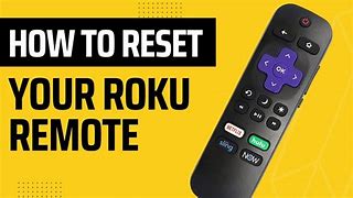 Image result for Roku Reset Button