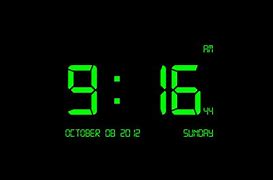 Image result for Display Clock On Computer Screen