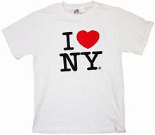 Image result for I Love NY T-shirt