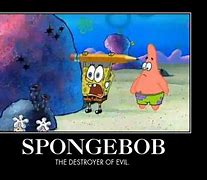 Image result for Evil Spongebob Meme