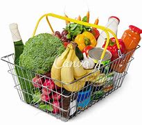 Image result for Basket Full of Groceries