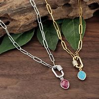 Image result for Screw Clasp Necklace