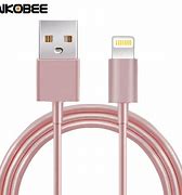 Image result for Rose Gold iPhone Cable