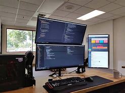 Image result for Monitor Standing Vertically