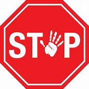 Image result for Hand Stop Sign Icon