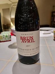 Image result for Brun Avril Chateauneuf Pape
