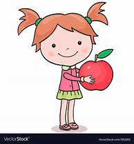 Image result for A Picture of a Girl with a Apple Figure
