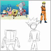 Image result for SpongeGar Naruto Meme
