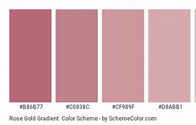 Image result for Metallic Rose Gold Gradient Color Code