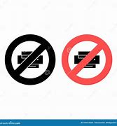 Image result for No Printing Sign