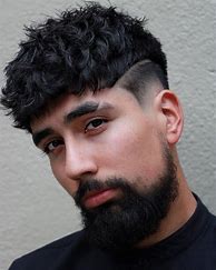 Image result for Curly Hair Fade Traivon