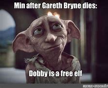 Image result for Dobby Is a Free Elf Meme