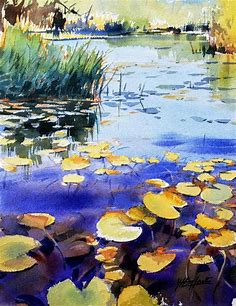 Yong Hong Zhong, Dawson Creek | Fine art landscape, Watercolor landscape paintings, Watercolor landscape