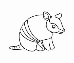 Image result for Armadillo Clip Art Outline