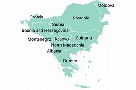 Image result for Balkan Peninsula Political Map