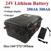 Image result for 300 ah li batteries 24 volt