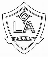 Image result for LA Galaxy Logo Stencil
