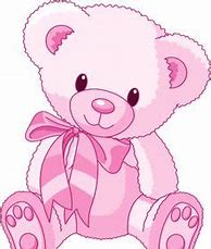 Image result for Pink Christmas Bear Cartoon