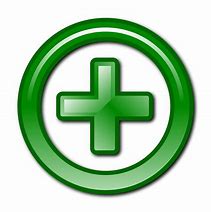 Image result for Green Plus Sign Clip Art