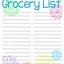 Image result for Basic Grocery List
