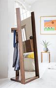 Image result for Wood Mirrored Valet Wall Mount