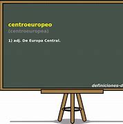 Image result for centroeuropeo