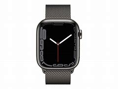 Image result for Apple Watch Series 7 Stainless Steel Graphite On Wrist