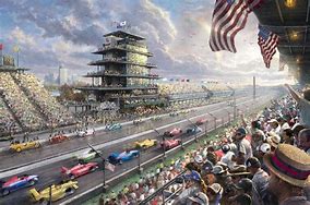 Image result for Indy 500 Painting