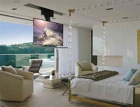 Image result for Biggest TV Bedroom