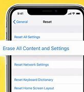 Image result for iPhone Erase All Content