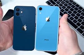 Image result for iPhone 12 Mini vs iPhone XR Size