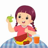 Image result for Cartoons Toddler Eating Apple