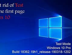 Image result for Test Mode Windows Fix
