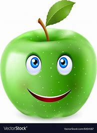 Image result for Cute Cartoon Apple