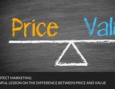 Image result for Difference Between Price and Value