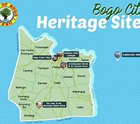 Image result for Map of BOGO City Cebu