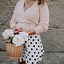 Image result for Polka Dot Skirt Outfit