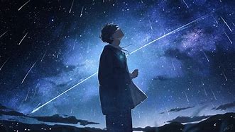 Image result for Anime Boy with Stars