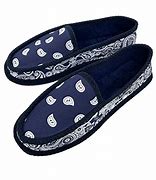 Image result for Blue Bandana House Shoes