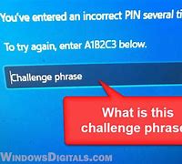 Image result for Forgot Pin for Windos 10