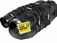Image result for 4 Perforated Drain Pipe with Sock
