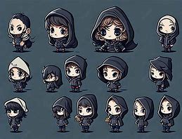 Image result for Figure Anime Chibi in Hoodie