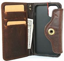 Image result for Leather iPhone 12 Case