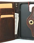 Image result for Leather iPhone 12 Wallet Case