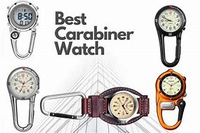 Image result for Carabiner Watch Strap